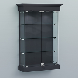 Витрина для музеев "Коллекция" настенная №1-3, Антрацит