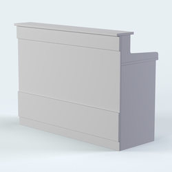 Стол - верстак широкий с ящиками №4, Серый