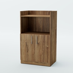 Стойка официанта "Бармен" №1-600, Дуб Канзас коричневый