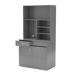 Офисная мини-кухня ВЕКТОР №6, Темно-Серый