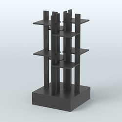 Стойка цветочница №3, Черный