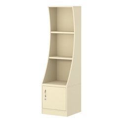 Стеллаж Гарант низкий №2-2-450, Крем Вайс