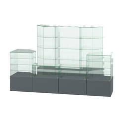 Павильон ИСТРА пристенный №9 (6, 72 кв.м), Темно-Серый