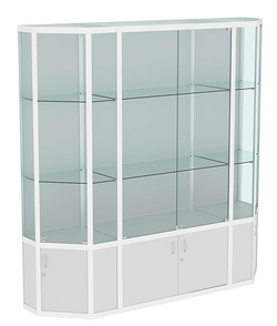 Витрина из профиля Трапеция №6 (2-ух метровая), Серый