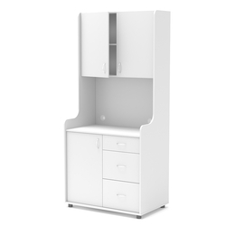 Офисная мини-кухня ЭЛЕГИЯ №3, Белый