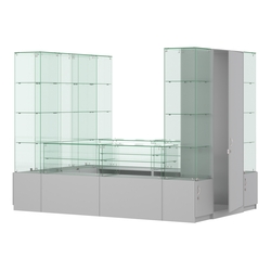 Павильон ИСТРА островной №7б (4, 86 кв.м), Серый