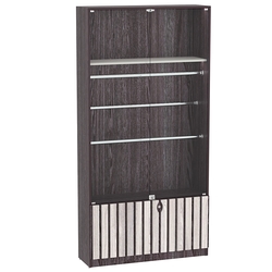 Витрина серии "Смок" №3, Ясень Анкор темный + Ясень Анкор светлый