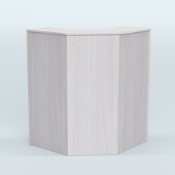 Ресепшен серии ПРАЙМ №3 угловой, Ясень Анкор светлый