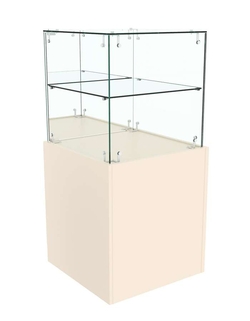 Прилавок квадратный ОТРАЖЕНИЕ №10, Крем Вайс