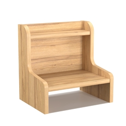 Полка настольная Вектор №33, Дуб Золотистый