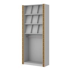 Торговый стенд для продажи рубашек в стиле БАРОККО №СТ-Р-1, Серый