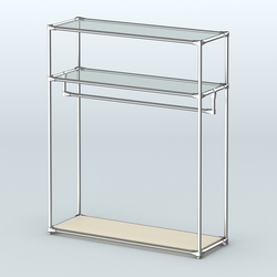 Островная торговая система ХРОМ 1200 мм №7, Крем Вайс