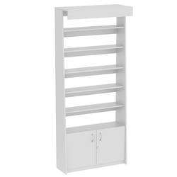 Стеллаж под книги №2, Серый