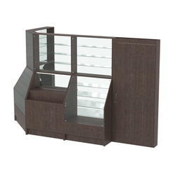 Павильон АЛМАЗ №8 (6, 26 кв. м), Дуб Венге