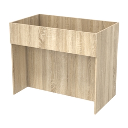 Корзина для распродаж из ДСП №6, Дуб Сонома