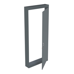 Алмаз Дверной блок, Темно-Серый