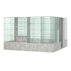 Павильон ИСТРА островной №5б (11, 35 кв.м), Метрополитан Грей