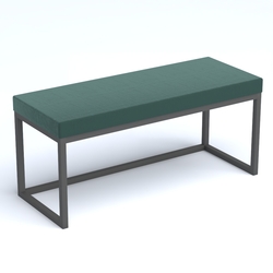 Пуфик серии ЛОФТ №4, Tiffany 10 Dk. Green