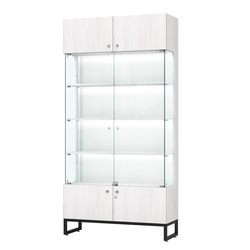 Витрина Монти №2-П, Ясень Анкор светлый