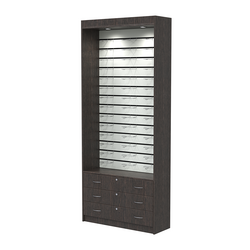 Витрина для очков №11 (открытый доступ), Дуб Венге