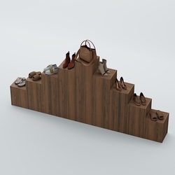 Демо-стенд Ступени-Пирамида №4, Орех