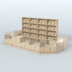 Торговый Островок "Эконом" №10 (11, 8 кв.м), Дуб сонома