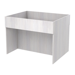 Корзина для распродаж из ДСП №11, Ясень Анкор светлый