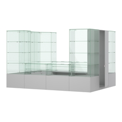 Павильон ИСТРА островной №8а (8, 32 кв.м), Серый