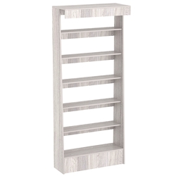 Стеллаж под книги №1, Ясень Анкор светлый - U31104