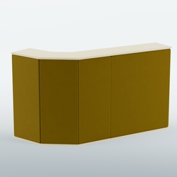 Ресепшен БАРОН №5 (ровная поверхность), Крем Вайс + 09 Olive