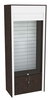 Торговая витрина с рольставнями ЭК-3 Дуб Венге