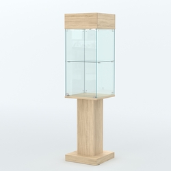 Витрина для музеев "Коллекция" №23, Дуб Сонома