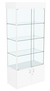 Витрина прозрачная ЛЮКС №5 с подсветкой  Белый