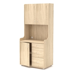 Офисная мини-кухня ЭЛЕГИЯ №3А, Дуб Сонома