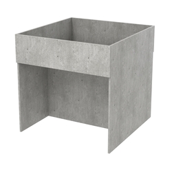 Корзина для распродаж из ДСП №8, Метрополитан Грей