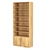 Стеллаж из ДСП с 6-ю полками 400x900 мм серии LEVEL-6 №14 (З/C - ДВП) Дуб Золотистый