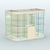 Павильон из профиля пристенный №8в (4,05 кв. м) Крем Вайс