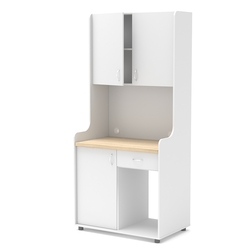 Офисная мини-кухня ЭЛЕГИЯ №5А, Белый