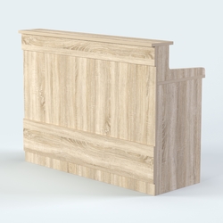 Стол - верстак широкий с ящиками №4, Дуб Сонома