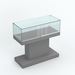 Островной прилавок №1, Темно-Серый