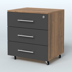 Тумба Леван, Орех + Черный