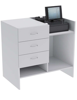 Прилавок под кассу Эконом №2 (900 мм), Серый