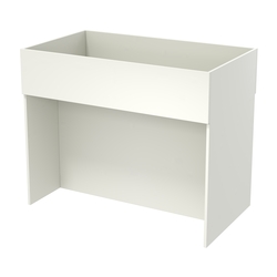 Корзина для распродаж из ДСП №6, Белый