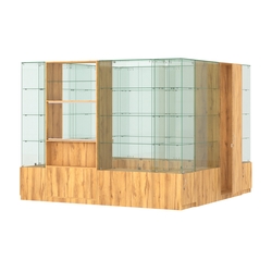 Павильон ИСТРА островной №4б (7, 29 кв.м), Дуб Золотистый