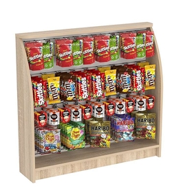 Прилавок Импульс №1ЭП-900, Дуб сонома