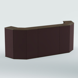 Ресепшен БАРОН №6 (ровная поверхность), Дуб Венге + 17 Elephant