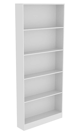 Стеллаж из ДСП №1-200 серии Эконом (2100х900х200), Серый