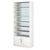 Стеллаж из ДСП с 6-ю полками 350x900 мм серии LEVEL-6 №13-2 (З/C - ЗЕРКАЛО) Белый