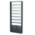 Стеллаж из ДСП с 7-ю полками 150x900 мм серии LEVEL-7 №9-1 (З/C - СТЕКЛО) Антрацит