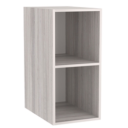 Антресоль офисная узкая, глубокая А-04, Ясень Анкор светлый - U31104